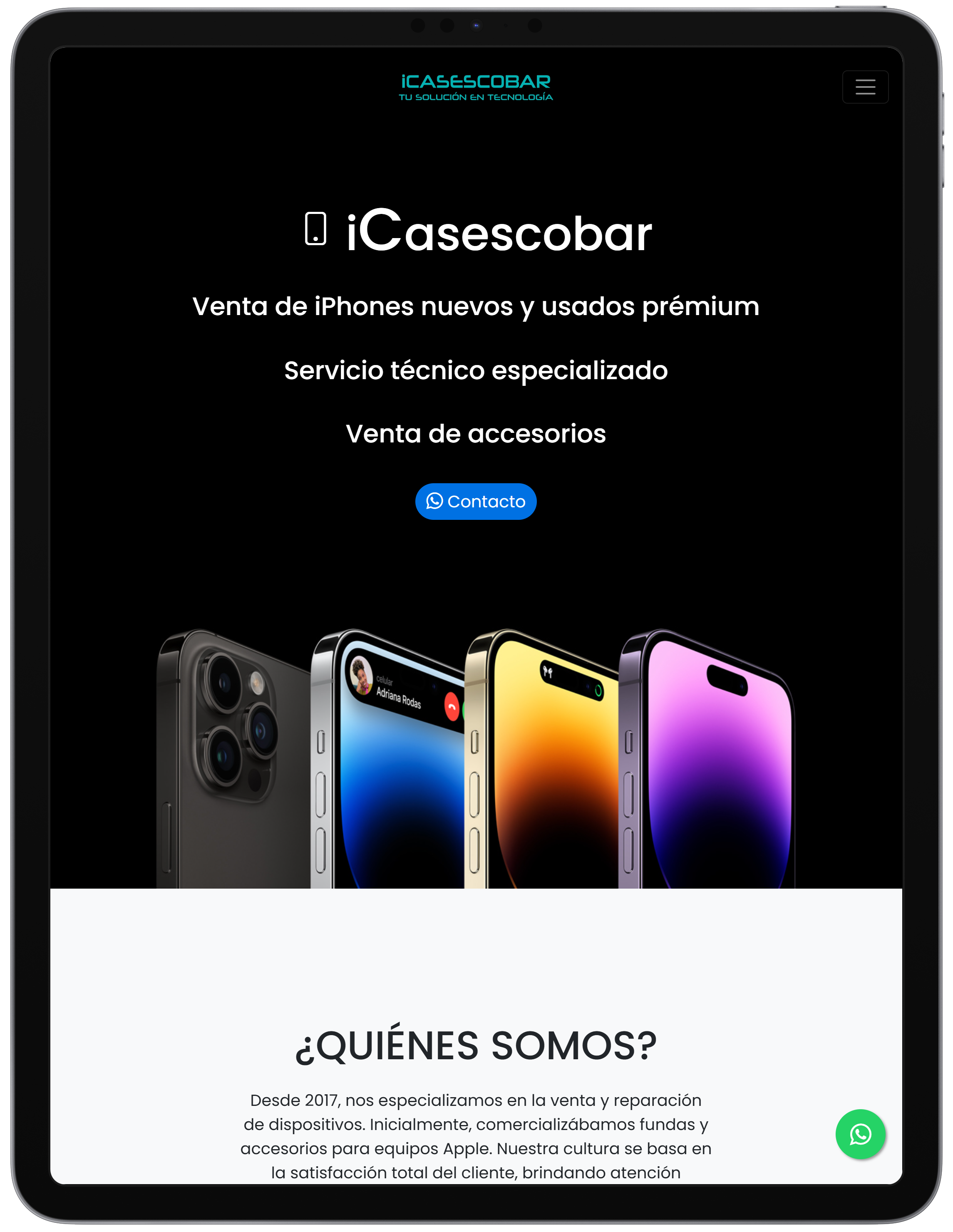 iCasescobar tablet